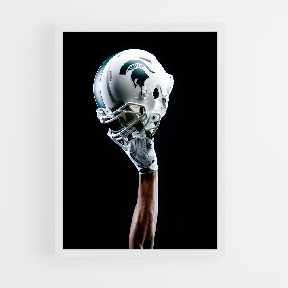 Poster Spartans en Force – affiche Basketball (vue 3)